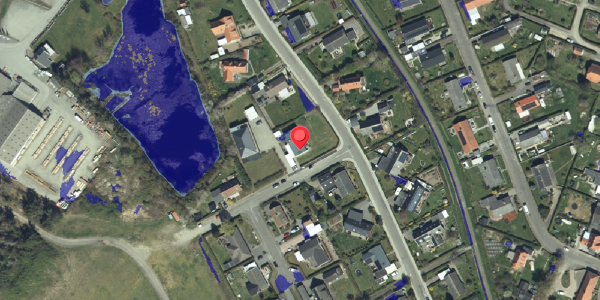 Ekstrem regn på Egevej 2, 3770 Allinge