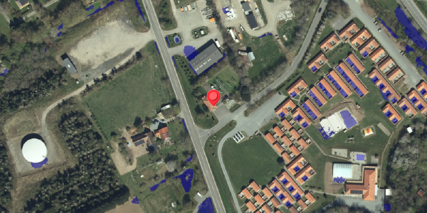 Ekstrem regn på Genvej 1, 3770 Allinge