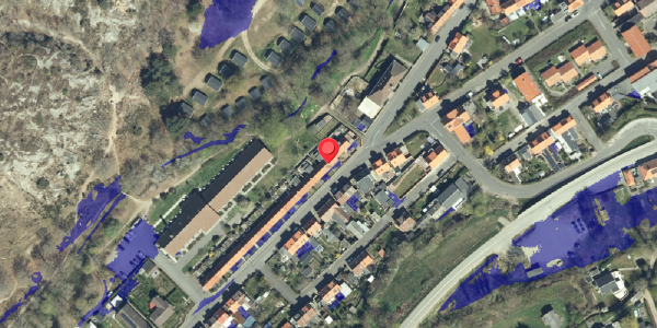 Ekstrem regn på Hammershusvej 32, 3770 Allinge