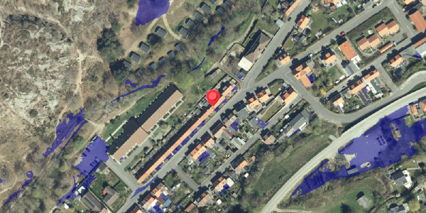 Ekstrem regn på Hammershusvej 34, 3770 Allinge