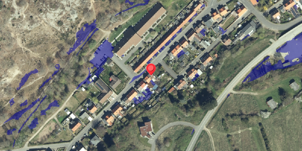 Ekstrem regn på Hammershusvej 45, 3770 Allinge