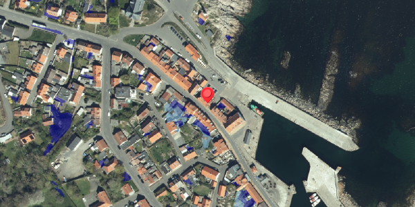 Ekstrem regn på Havnegade 6, 3770 Allinge