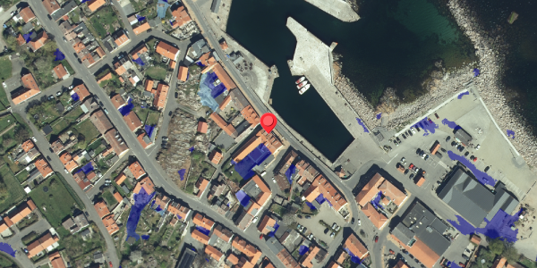 Ekstrem regn på Havnegade 7B, 3770 Allinge