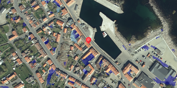 Ekstrem regn på Havnegade 9, 3770 Allinge