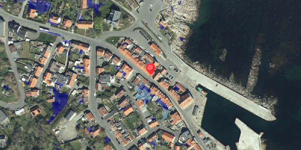 Ekstrem regn på Havnegade 12A, 3770 Allinge