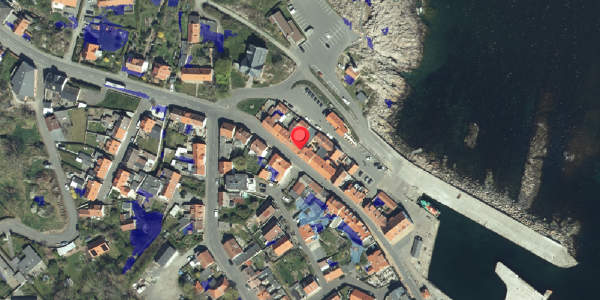 Ekstrem regn på Havnegade 16, 3770 Allinge