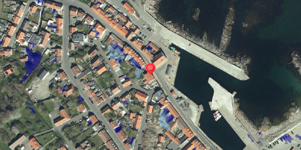 Ekstrem regn på Havnegade 19, 3770 Allinge