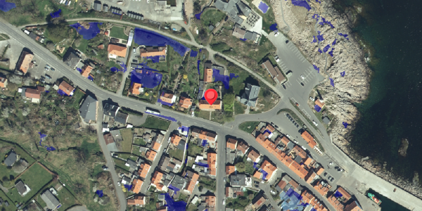 Ekstrem regn på Havnegade 24, 3770 Allinge