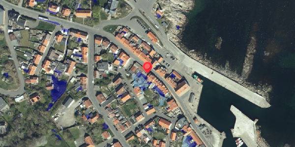 Ekstrem regn på Havnegade 25, 3770 Allinge