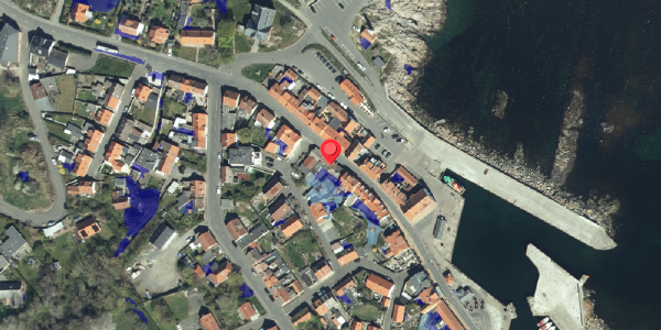 Ekstrem regn på Havnegade 27, 3770 Allinge