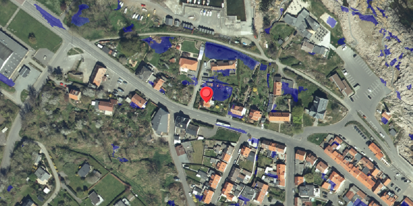 Ekstrem regn på Havnegade 32, 3770 Allinge
