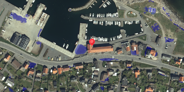 Ekstrem regn på Havnen 5, 3770 Allinge