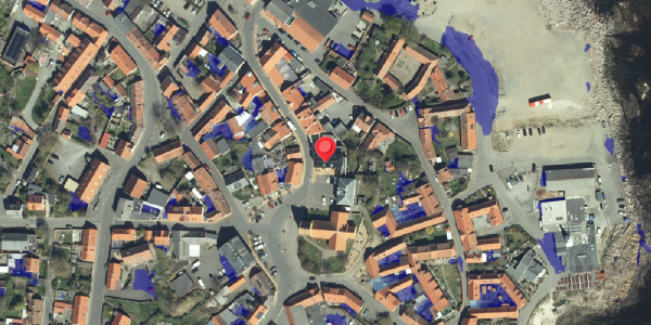 Ekstrem regn på Kirkegade 2, 3770 Allinge