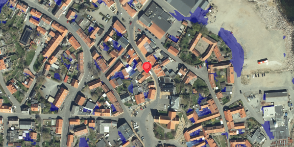Ekstrem regn på Kirkegade 3, 3770 Allinge