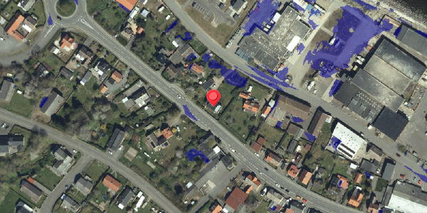 Ekstrem regn på Ndr. Strandvej 24, 3770 Allinge