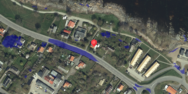 Ekstrem regn på Ndr. Strandvej 42, 3770 Allinge