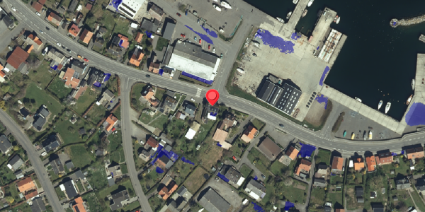 Ekstrem regn på Ndr. Strandvej 47, 3770 Allinge