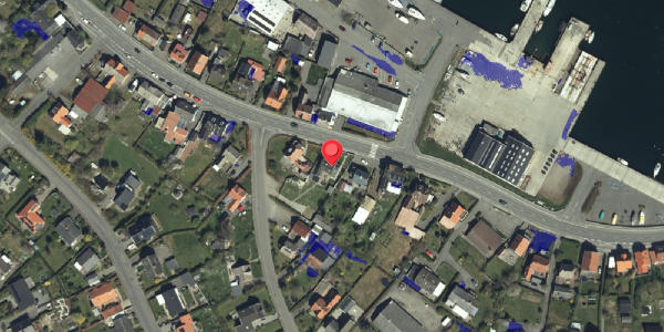 Ekstrem regn på Ndr. Strandvej 51, 3770 Allinge