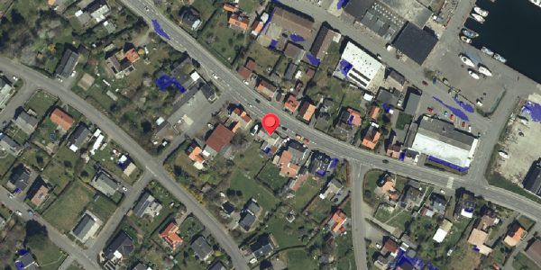 Ekstrem regn på Ndr. Strandvej 59, 3770 Allinge