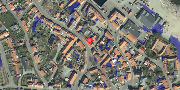 Ekstrem regn på Nørregade 2, 3770 Allinge