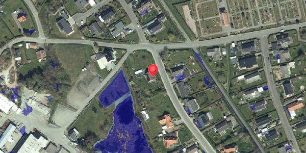Ekstrem regn på Pilebroen 21, 3770 Allinge