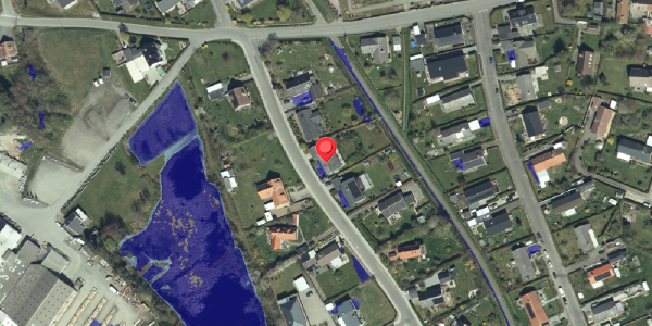 Ekstrem regn på Pilebroen 24, 3770 Allinge