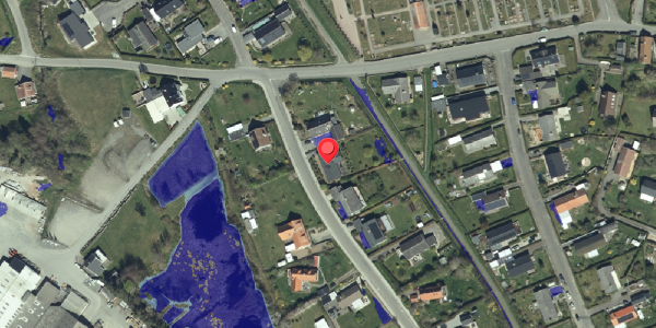 Ekstrem regn på Pilebroen 26, 3770 Allinge