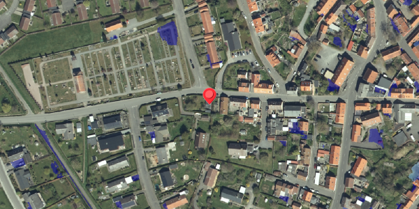 Ekstrem regn på Pilegade 25, 3770 Allinge