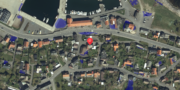 Ekstrem regn på Postgade 4, 3770 Allinge