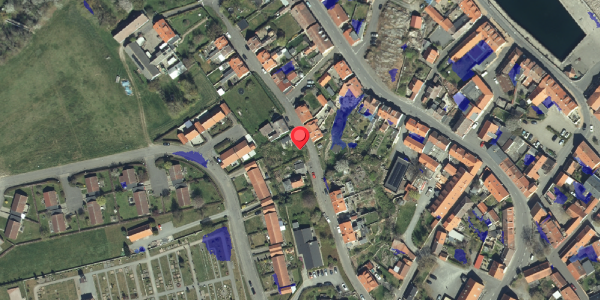 Ekstrem regn på Rosengade 3, 3770 Allinge