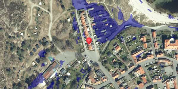 Ekstrem regn på Sandlinien 4, 3770 Allinge