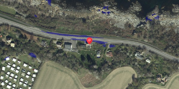 Ekstrem regn på Sdr. Strandvej 116, 3770 Allinge