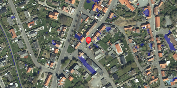 Ekstrem regn på Storegade 17, 3770 Allinge