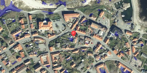 Ekstrem regn på Strandgade 1, 3770 Allinge