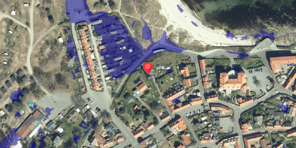 Ekstrem regn på Strandgade 30, 3770 Allinge