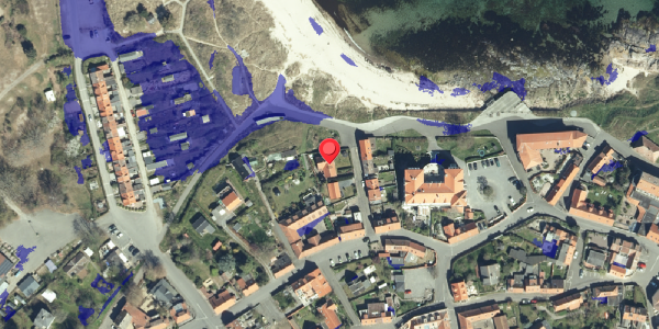 Ekstrem regn på Strandstræde 1, 3770 Allinge