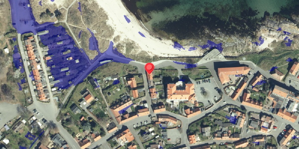 Ekstrem regn på Strandstræde 8, 3770 Allinge