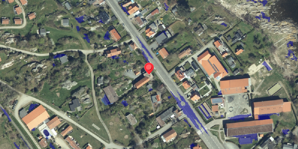 Ekstrem regn på Strandvejen 49, 3770 Allinge