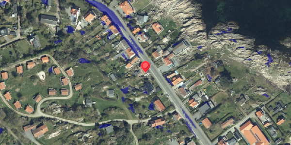 Ekstrem regn på Strandvejen 59, 3770 Allinge