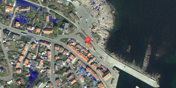 Ekstrem regn på Sverigesvej 9, 3770 Allinge