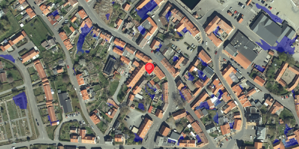 Ekstrem regn på Theaterstræde 1A, . , 3770 Allinge