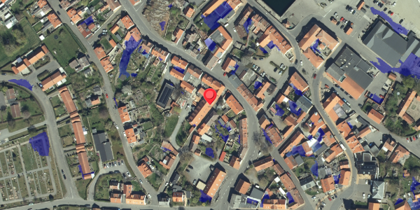 Ekstrem regn på Theaterstræde 2, 3770 Allinge