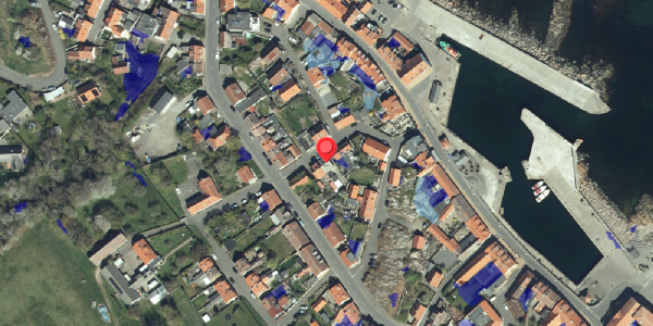 Ekstrem regn på Toldbodstræde 7, 3770 Allinge