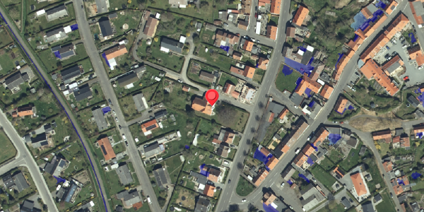 Ekstrem regn på Vestergade 20, 3770 Allinge