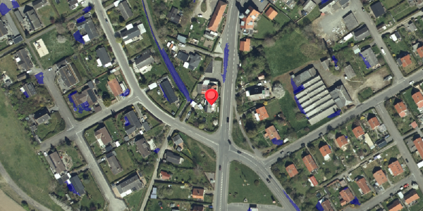 Ekstrem regn på Vestergade 40, 3770 Allinge