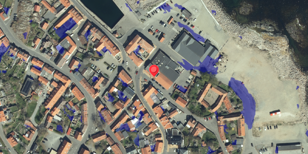 Ekstrem regn på Østergade 30, 3770 Allinge
