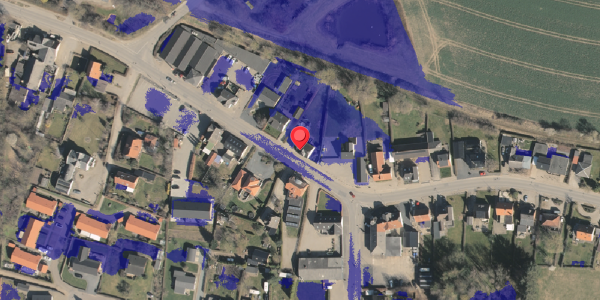 Ekstrem regn på Ebberupvej 83, 5631 Ebberup