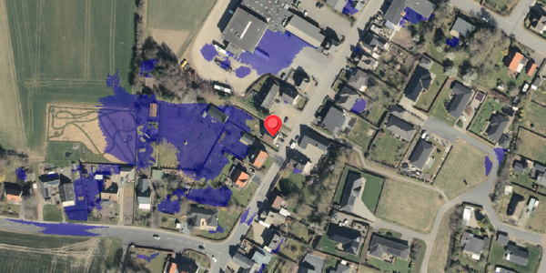 Ekstrem regn på Algade 53, 5592 Ejby