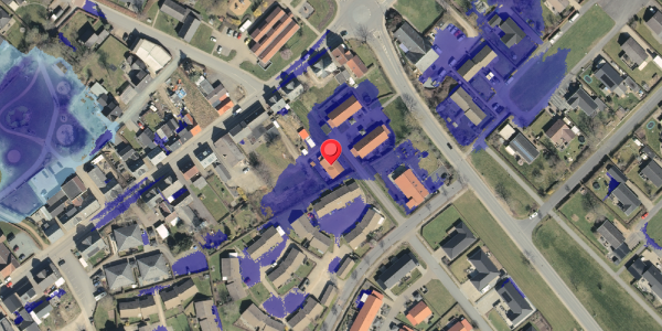 Ekstrem regn på Birkelunden 13, 5592 Ejby