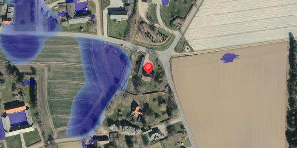 Ekstrem regn på Wedellsborgvej 2, 5592 Ejby